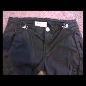True Religion Black cargo jeans